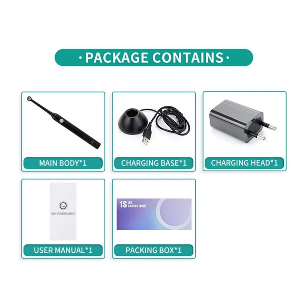 1s Wireless LED  Curing Light 10W Composite Cure Lamp