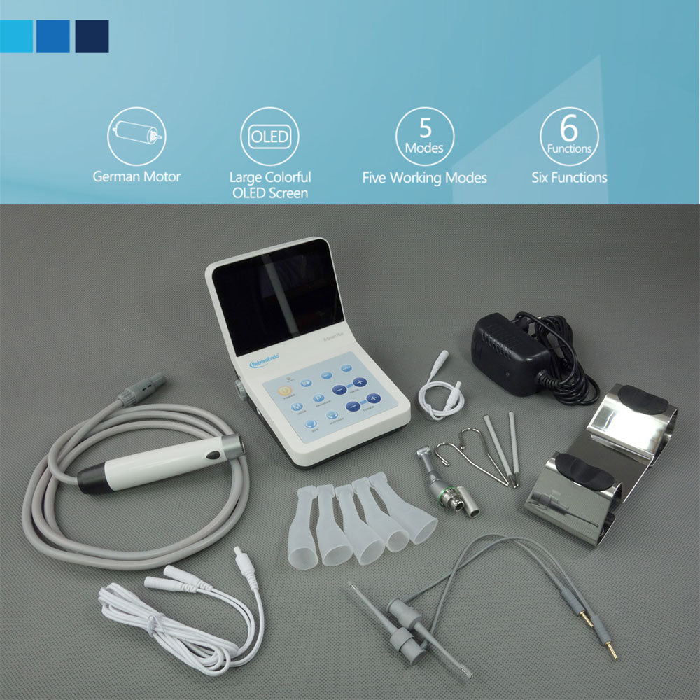 R-Smart plus endodontic root canal apex locator dental with endo motor reciprocating 16:1 handpiece