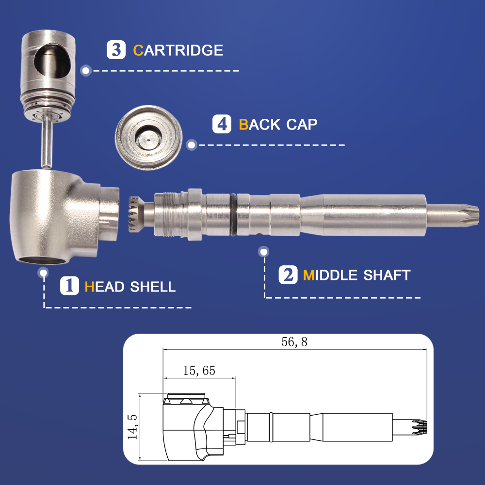 Head X95, X95L 1:5 contra angle head part