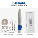 Dental Oral Therapy Equipments Air Scaler S970KL Optic Light 3 Level Power Fit Kavo-type LED Couplings 3 pcs Perio Scaling Tips