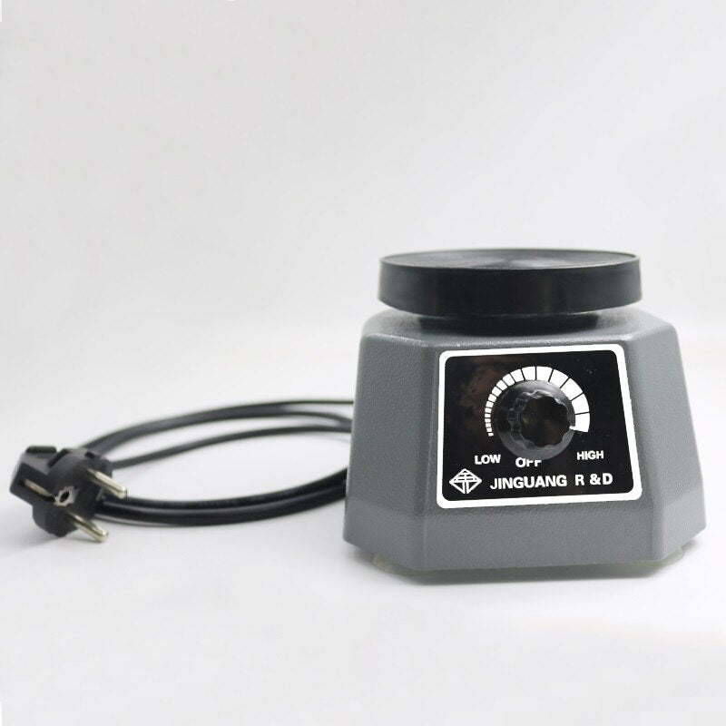 Plaster Vibrator 4'' Round Small Gypsum Variable Intensity Shaker Oscillator Dental Lab Equipment