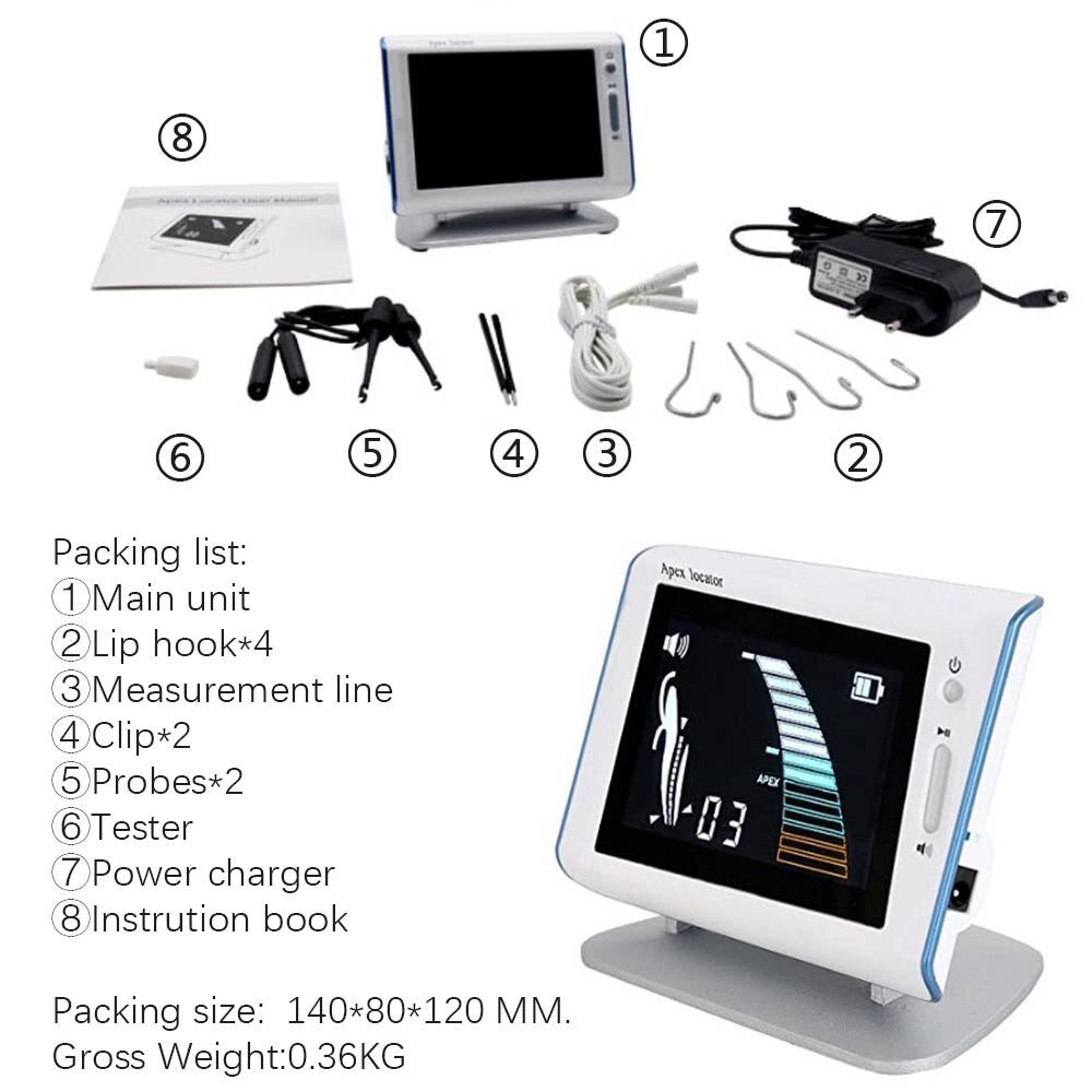 Endo Root Canal Apex locator LCD Screen Endodontic