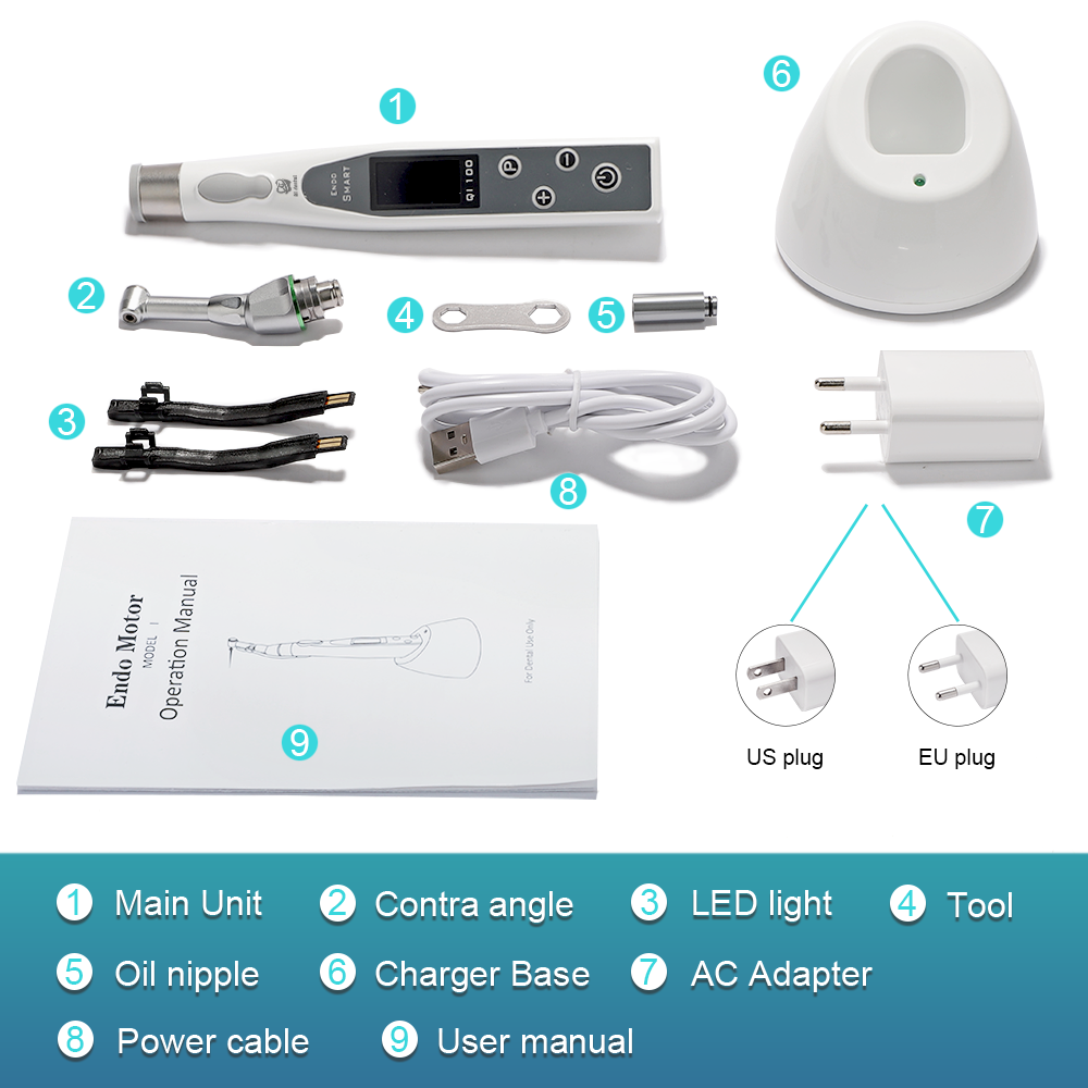 Endo-MT 16:1 Endo Motor LED Handpiece Endodontics Equipment