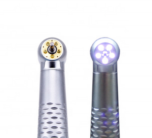 5 LED Turbine Air Shadowless High Speed Dental Handpiece E-generator Dental Handpiece Push Button