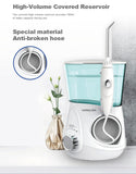 Waterpulse V600G / V600 Oral Irrigator Water Flosser Jet 5pcs Tips Dental Oral Hygiene Family Whitening Teeth Cleaner 700ml