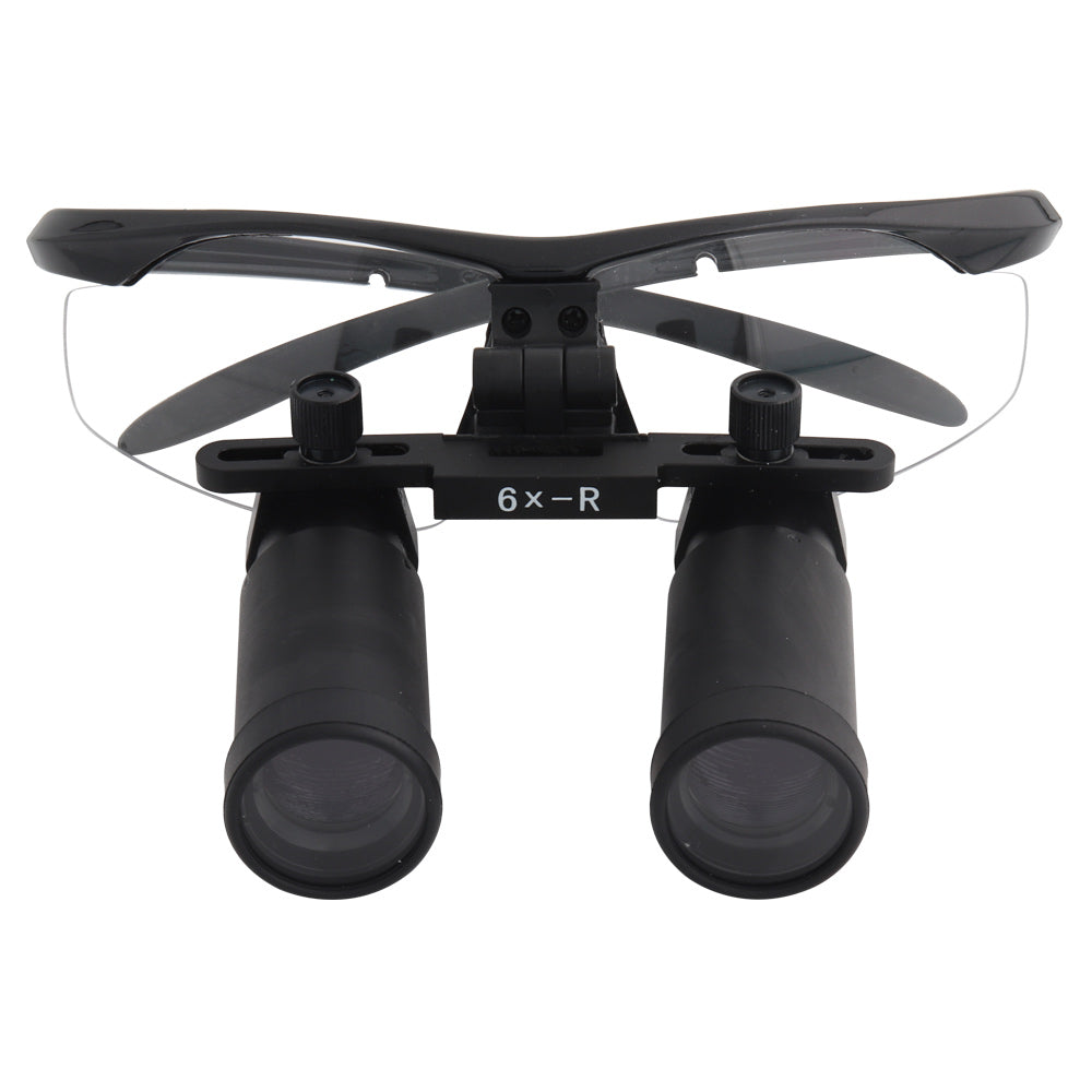 6x-R High Magnification Binocular Dental Loupes Magnifier Microsurgery Magnifying Glasses