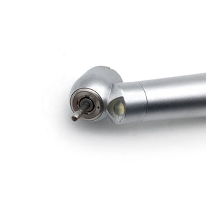 45 degree LED surgical push button air turbine dental handpiece