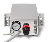 A38 Portable Air Turbine Unit Handpiece Mobile Dental Lab Kits Air Control Turbine with Foot Switch