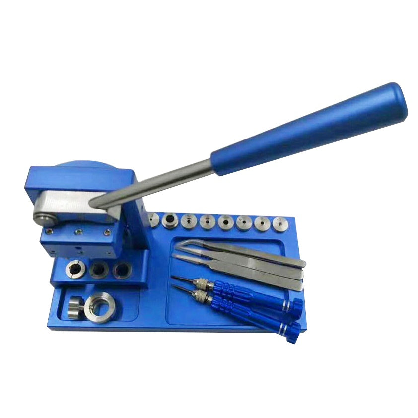 Repair Tool Dental Handpiece Repairing Manual Tool Kit Blue Color Machine Set with Case Box