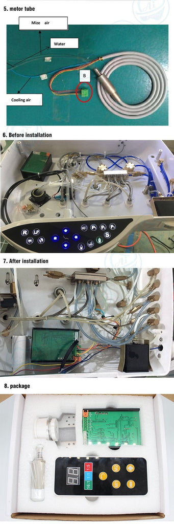 Electric Micromotor - Built-in Electric Micro Motor With LED Light