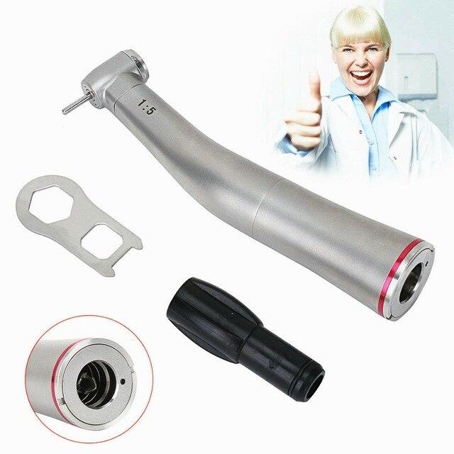 Handpiece Kit - Dental Brushless LED Electric Micro Motor 1:5 Increasing Contra Angle Handpiece