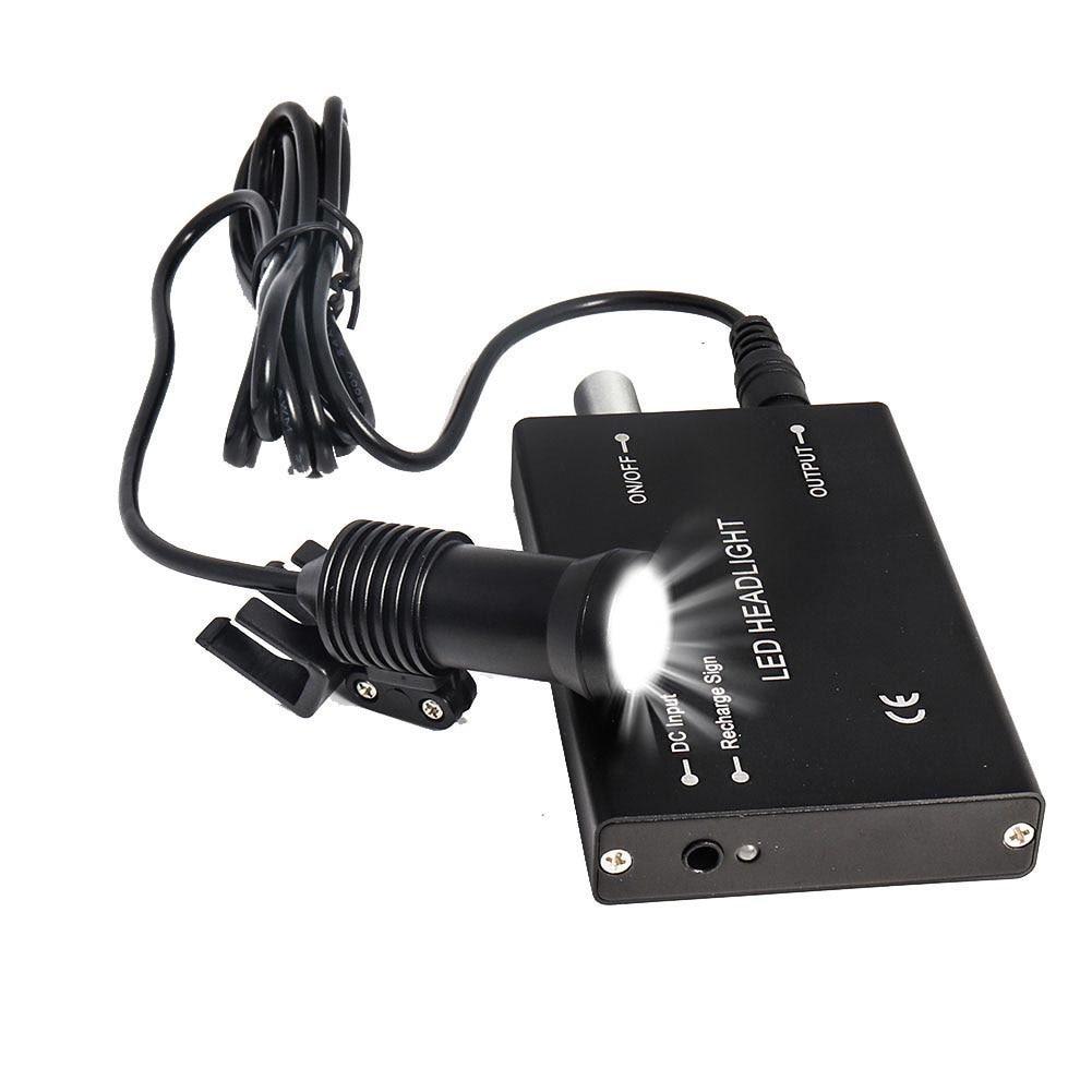 Loupes - 2.5/3.5X Binocular Loupe Magnifier 3W/5W Headlight Head Lamp 4 Colors