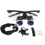 Loupes - 2.5/3.5X Binocular Loupe Magnifier 3W/5W Headlight Head Lamp 4 Colors