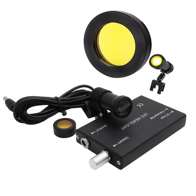 Loupes - 2.5/3.5X Binocular Loupe Magnifier 3W/5W Headlight Head Lamp 4 Colors