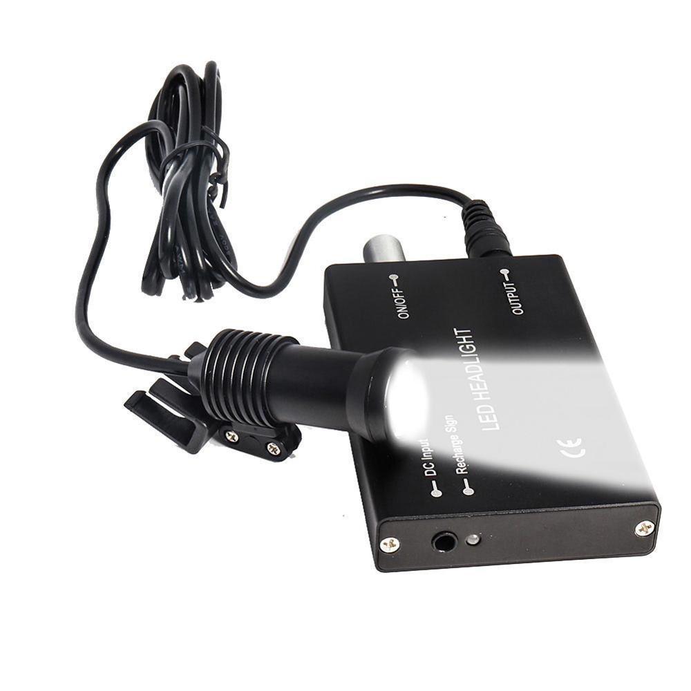 Loupes - 2.5/3.5X Binocular Loupe Magnifier 3W/5W Headlight Head Lamp 4 Colors