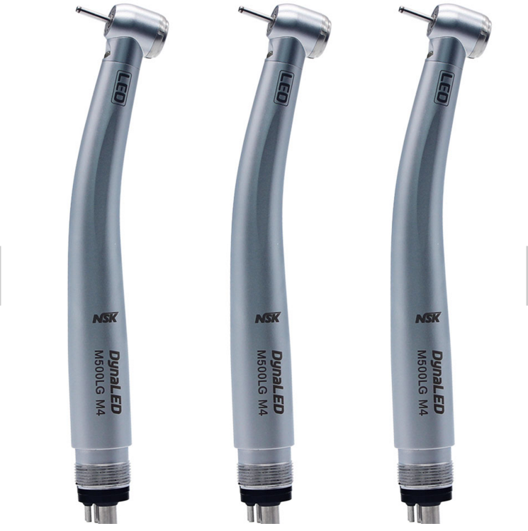 Most Popular Medical Clinic Equipement Dynaled High Speed Air Turbine Ceramic Bearing Handpiece Dental Fit 2/4 Holes Chair