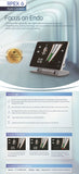 Dental Apex Locator Root Canal Treatment Measuring tools RPEX6 with 4.5' LCD Touch Screen