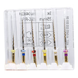 Dental root canal file gold endo rotary super files golden endodontic  files 25mm nickel titainium instrument dentistry
