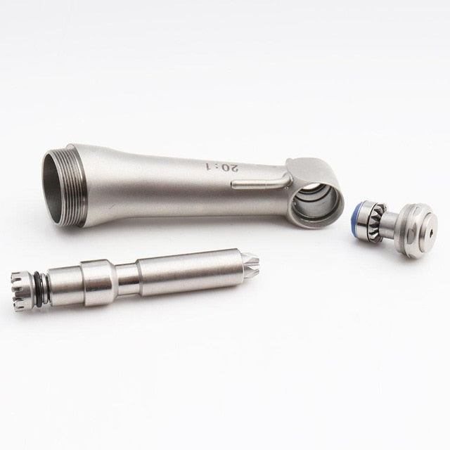 Dental Low Speed Handpiece 20:1 Reduction Implant Surgery Contra Angle Handpiece BODE 124C-20
