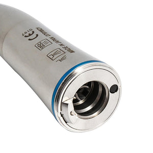 X25L Dental Fiber Optic Contra Angle Low Speed Handpiece 1:1 Blue Ring