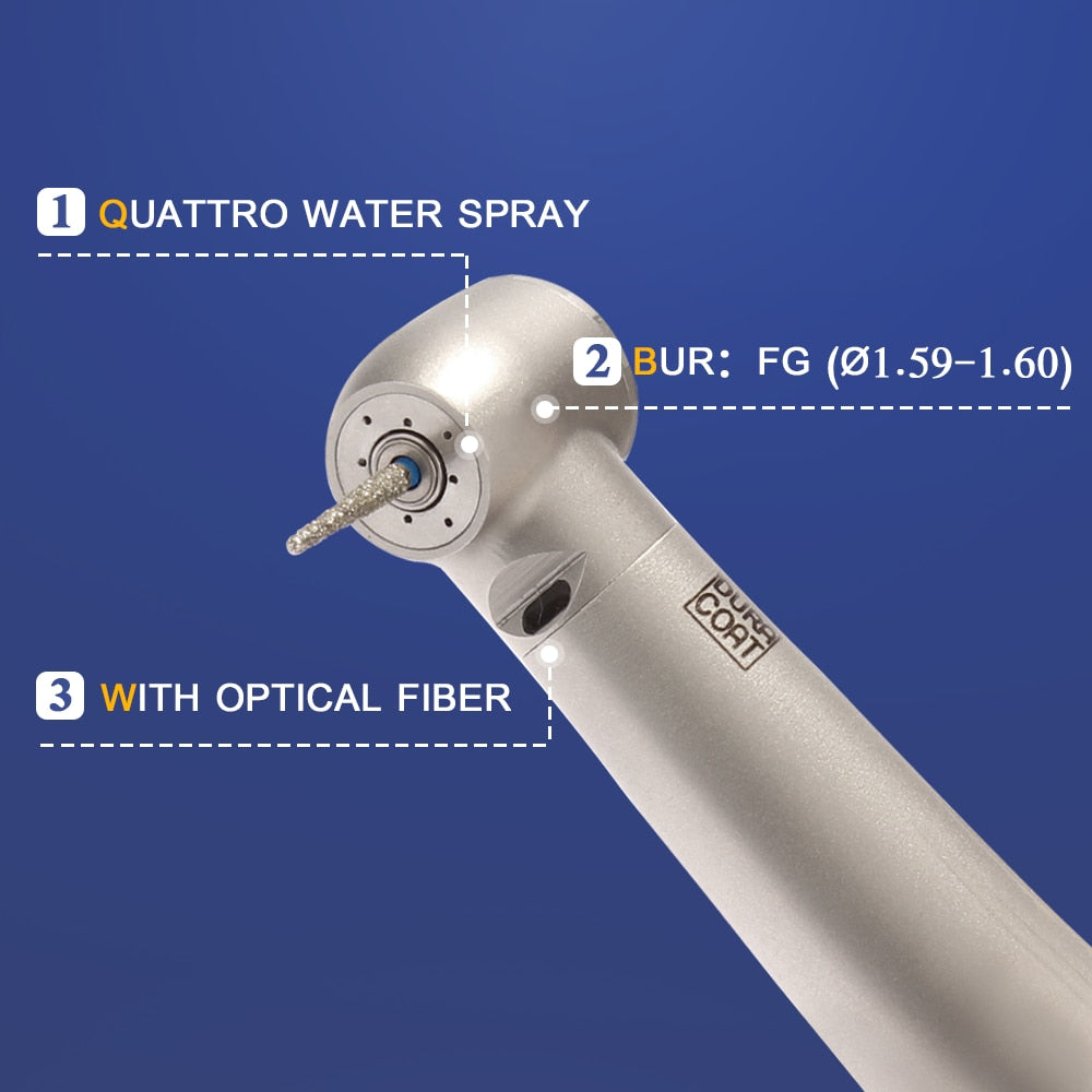 Dental chair suction unit optical led motor air turbine high speed handpiece tooth equipment