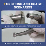 Dental chair suction unit optical led motor air turbine high speed handpiece tooth equipment