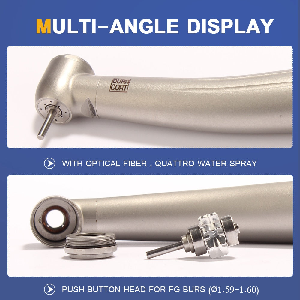 Dental chair suction unit optical led motor air turbine high speed handpiece tooth equipment