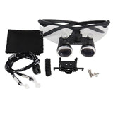 2.5/3.5X Binocular Loupe Magnifier 3W/5W Headlight Head Lamp 4 Colors