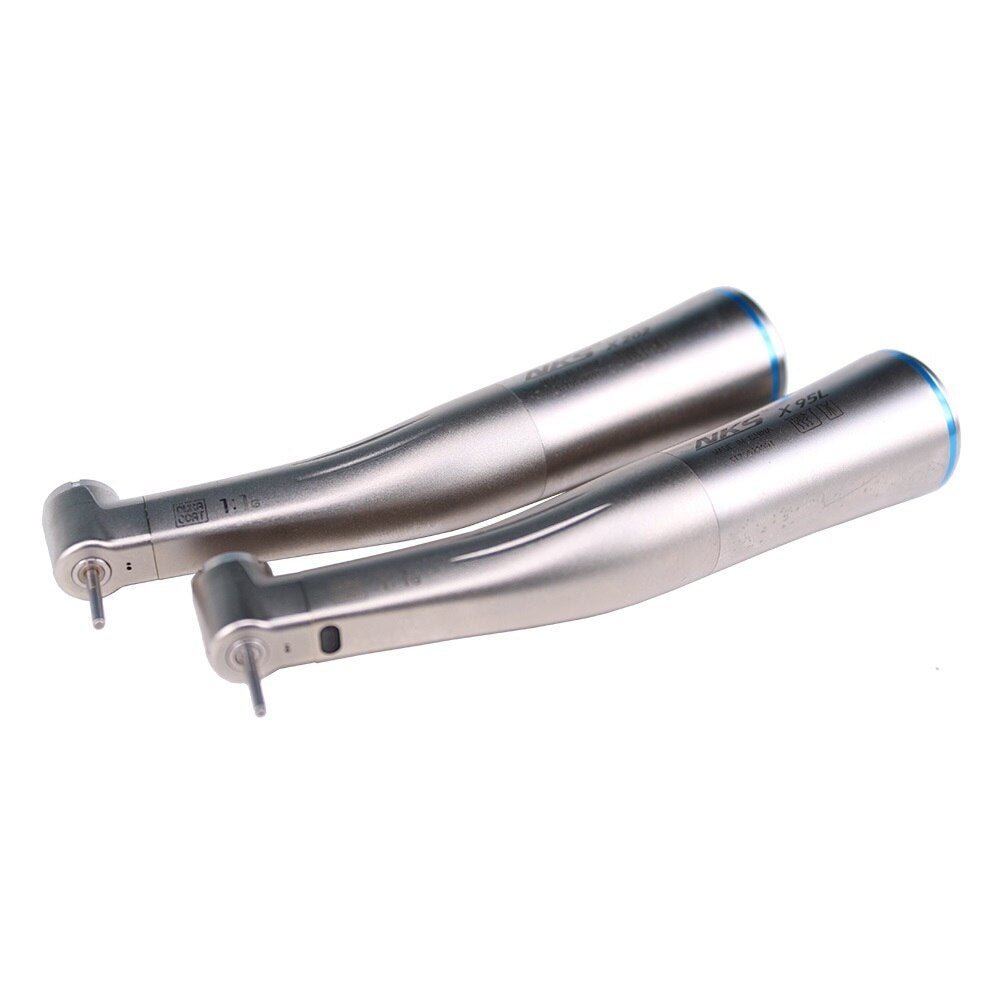 X25 Dental Low Speed Handpiece 1:1 Contra Angle no LED Fiber Optic