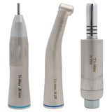 Ti-Max Style Dental Low Speed Handpiece Straight Nose Contra Angle Air Motor 2/4Holes X-SG65/X25/X205 Air Turbine