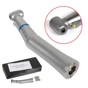 Dental Contra Angle LED generator light Slow Low Speed Push Handpiece 1:1 Blue | Dental Equipments