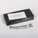 Dental Contra Angle LED generator light Slow Low Speed Push Handpiece 1:1 Blue | Dental Equipments