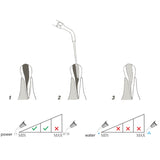 Dental Endo Tip For Removal Of Filling And Foreign Material 1Pcs ED4 For SATELEC And DTE Ultrasonic Sclaer Dental Equipment