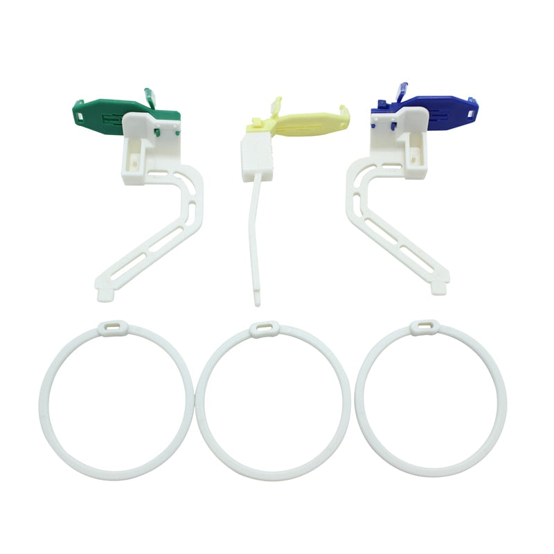 3pcs/set Digital Dental Plastic X Ray Film Sensor Positioner Holder Autoclavable Dentista Tools for dental films digital sensor