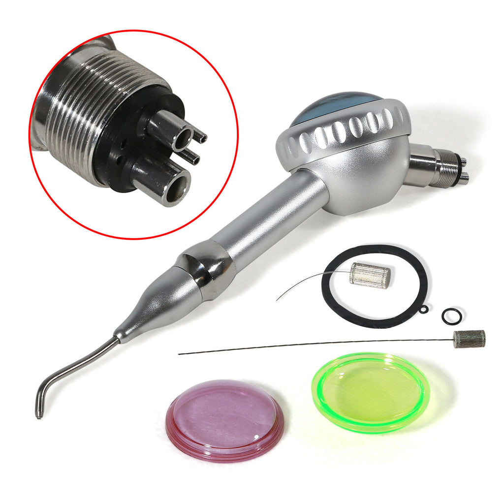 1 piece Dental Air Flow Polishing Handpiece Teeth Polisher 4 holes/2 holes