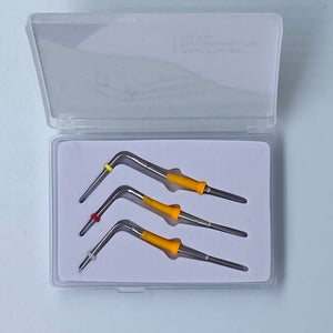 3 pcs Dental percha gutta pen /gun tip heat plugger needle endo obturation system