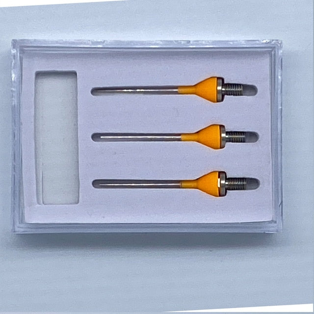 3 pcs Dental percha gutta pen /gun tip heat plugger needle endo obturation system