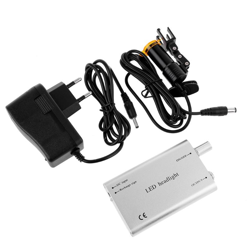 5W Headlight with Filter for Dental Loupe Magnifer Head Lamp