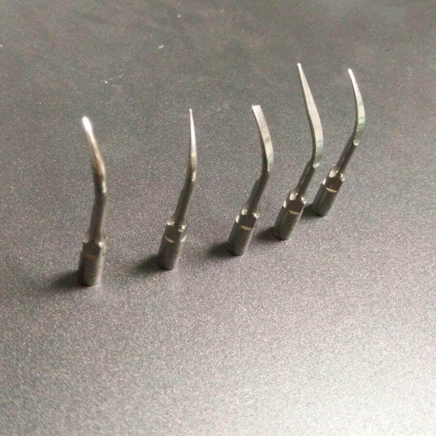 5Pcs/lot Ultrasonic Dental Scaler Tips G1 G2 G3 G4 P1 Teeth Cleanning Dental Equipment Tools For Dentistry