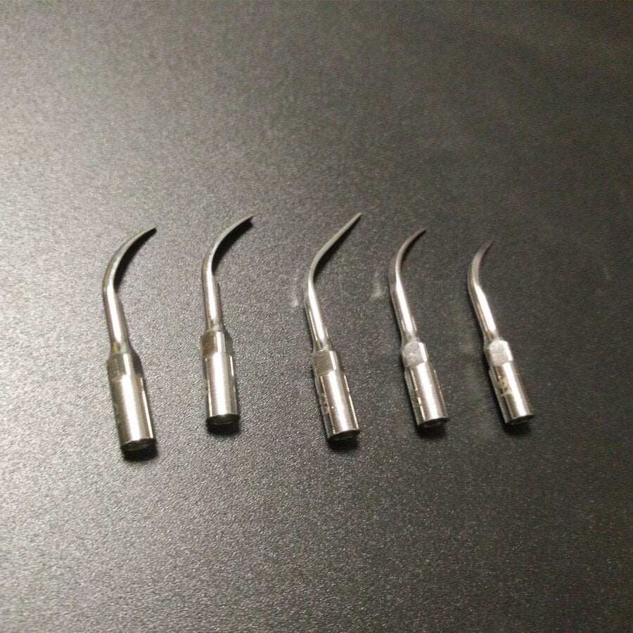 5Pcs/lot Ultrasonic Dental Scaler Tips G1 G2 G3 G4 P1 Teeth Cleanning Dental Equipment Tools For Dentistry