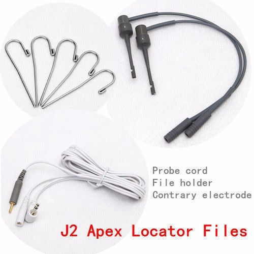 Dental Material Endo Apex Locator Root Canal Finder Testing Cord Files fit J2