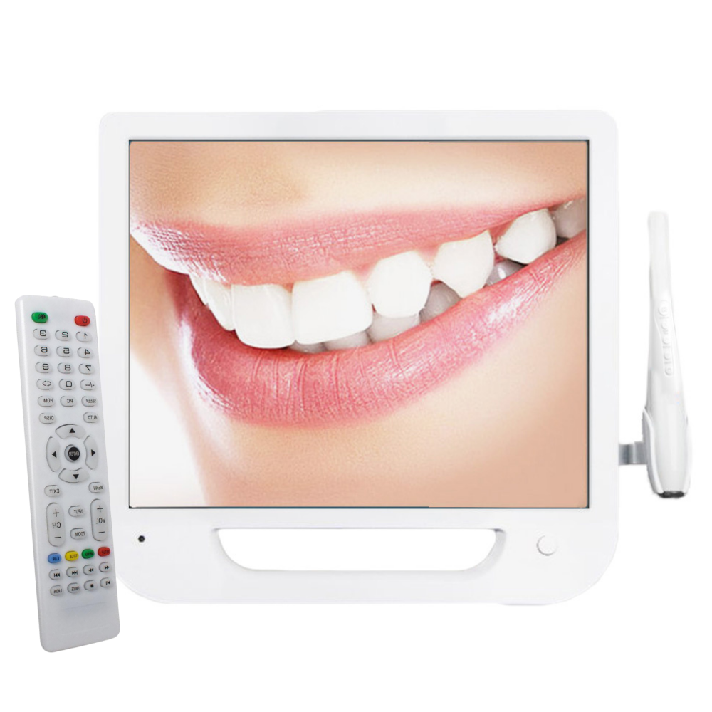 Dental Intraoral Camera with Monitor 17 Inch WIFI Endoscope