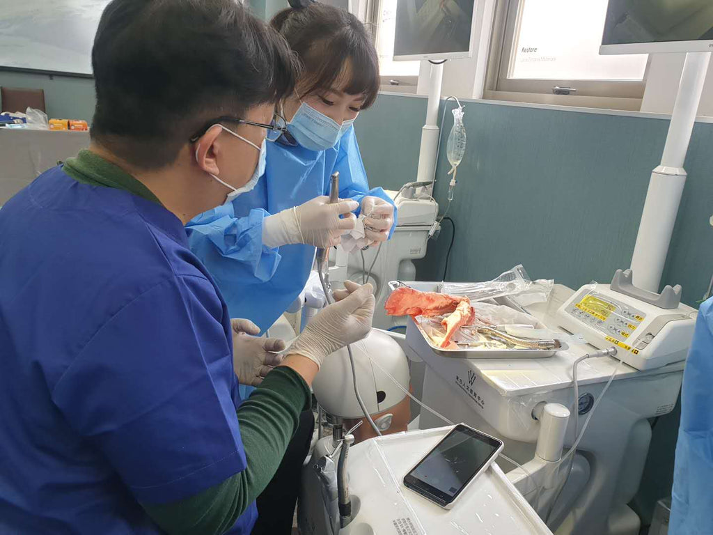 Dental implant motor machine Korea original ki-20 implant system dentist equipment with 1 pcs LED contra angle  handpiece kit