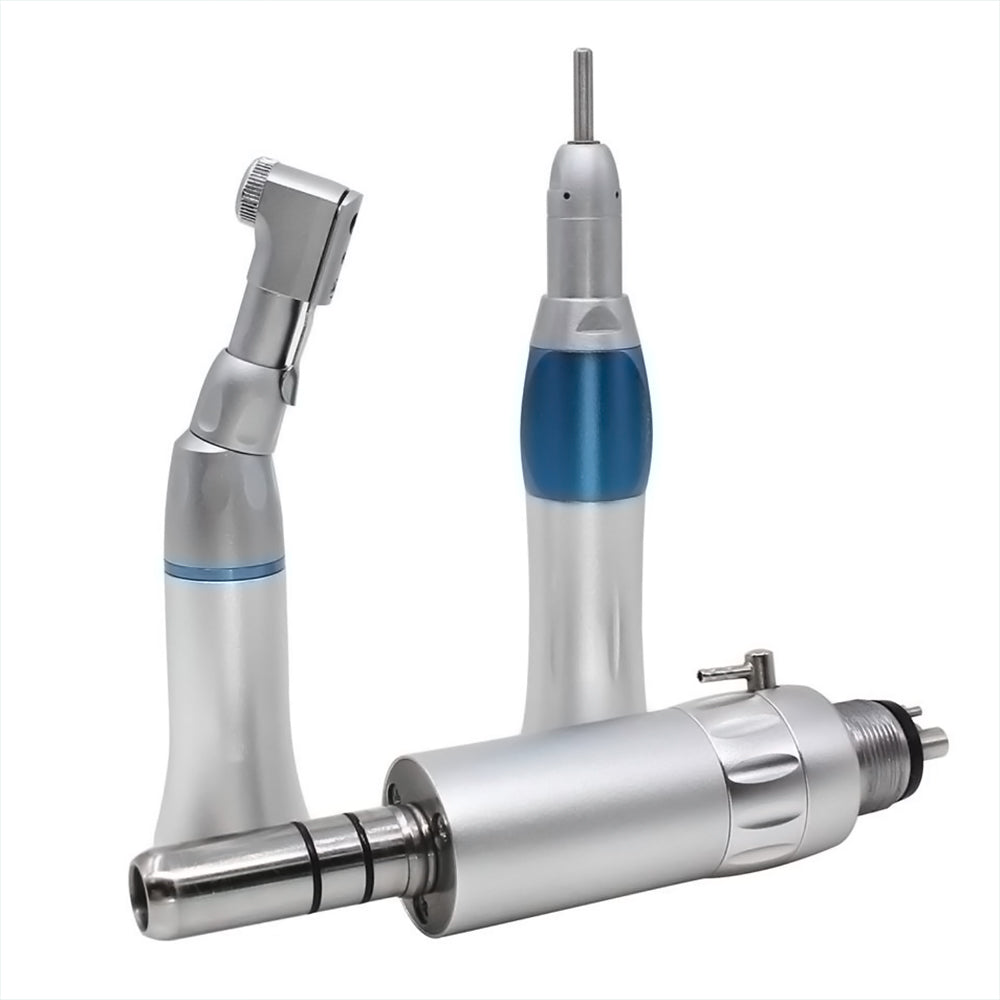 Dental Low Speed Handpiece Contra Angle Straight Air Motor Surgical Equipment