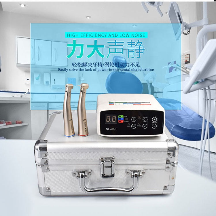 1:1+1:5 Optic Ti Max Handpiece Contra Angle + Led No Brushless Electric Motor Dental Equipment