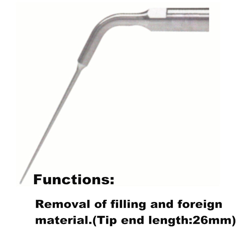 1Pcs E4 Endodontic Dental Tools Endo Tip For EMS and Woodpecker Ultrasonic Scaler Removal Of Filling And Foreign Material