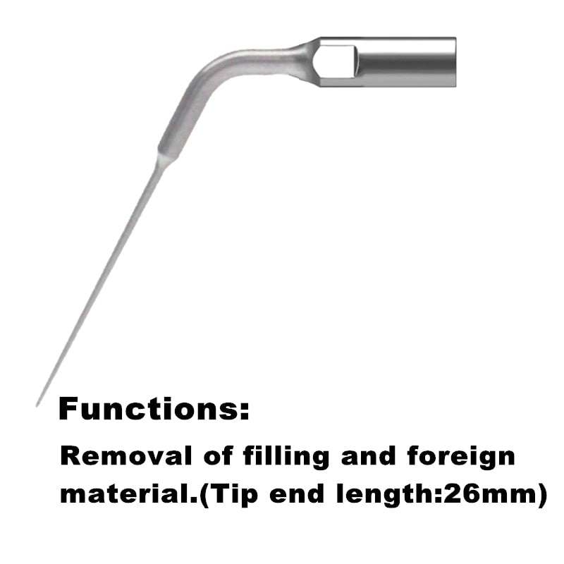 Dental Endo Tip For Removal Of Filling And Foreign Material 1Pcs ED4 For SATELEC And DTE Ultrasonic Sclaer Dental Equipment