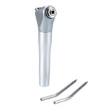 1 Set Dental Three Way Syringe Gun Straight Air Water With 2 PCS Nozzles Tips Dentist Equipment New