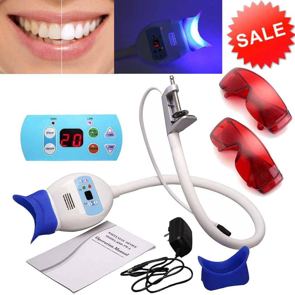 Dental LED lamp Bleaching Accelerator System use Chair dental Teeth whitening machine White Light + 2 Goggles